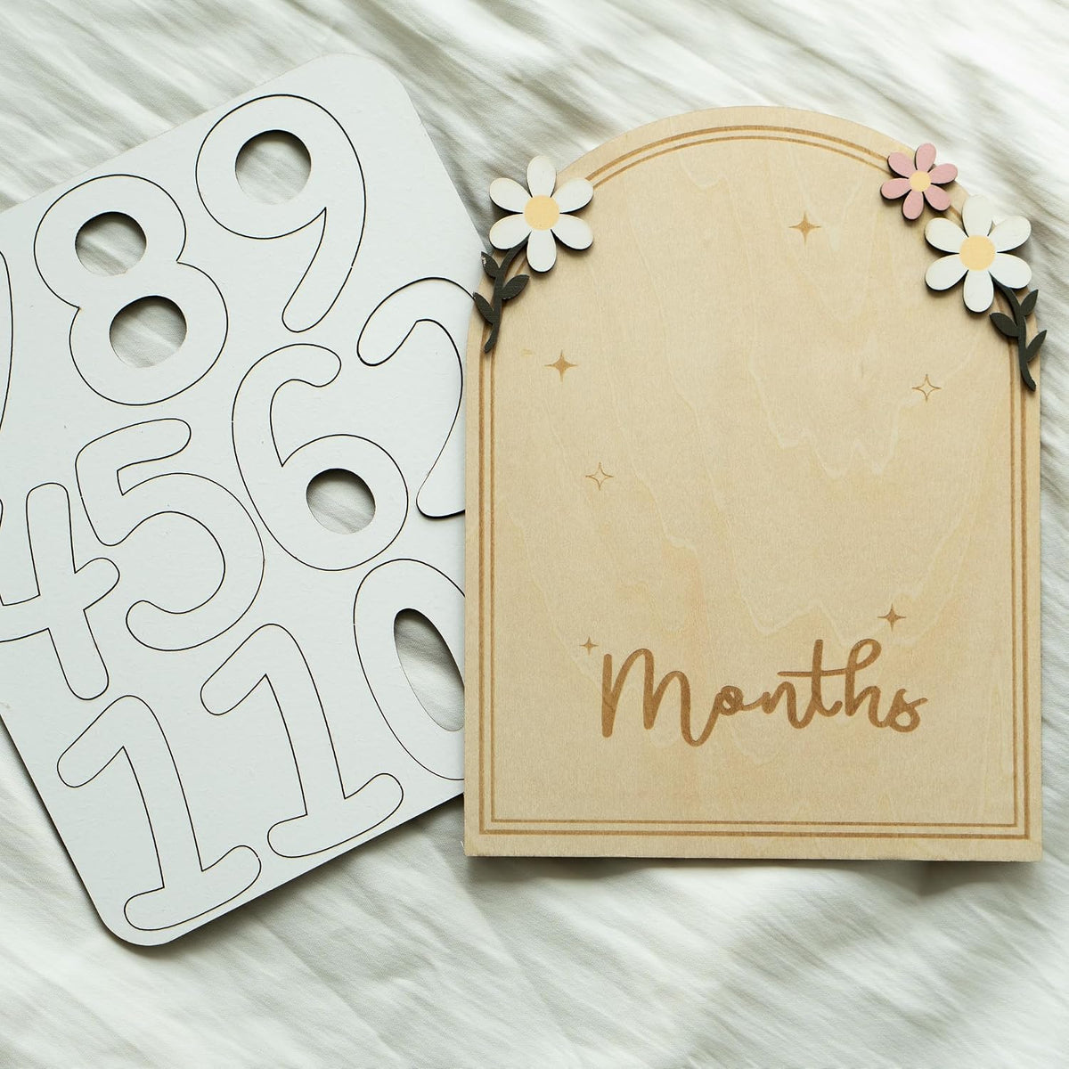 Baby Announcement Sign, Hello World Newborn Sign for Hospital, She’s Here Card, Baby Announcements Ideas, Newborn Photography Props Double-Sided (HW4)