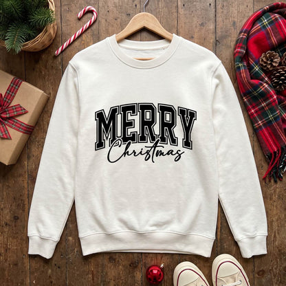 Personalized Name Christmas Varsity Shirt, Custom T-Shirt, Sweatshirt & Hoodie