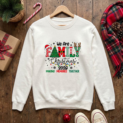 We Are Family Christmas Shirt 2026, Matching Holiday T-Shirt, Sweatshirt & Hoodie