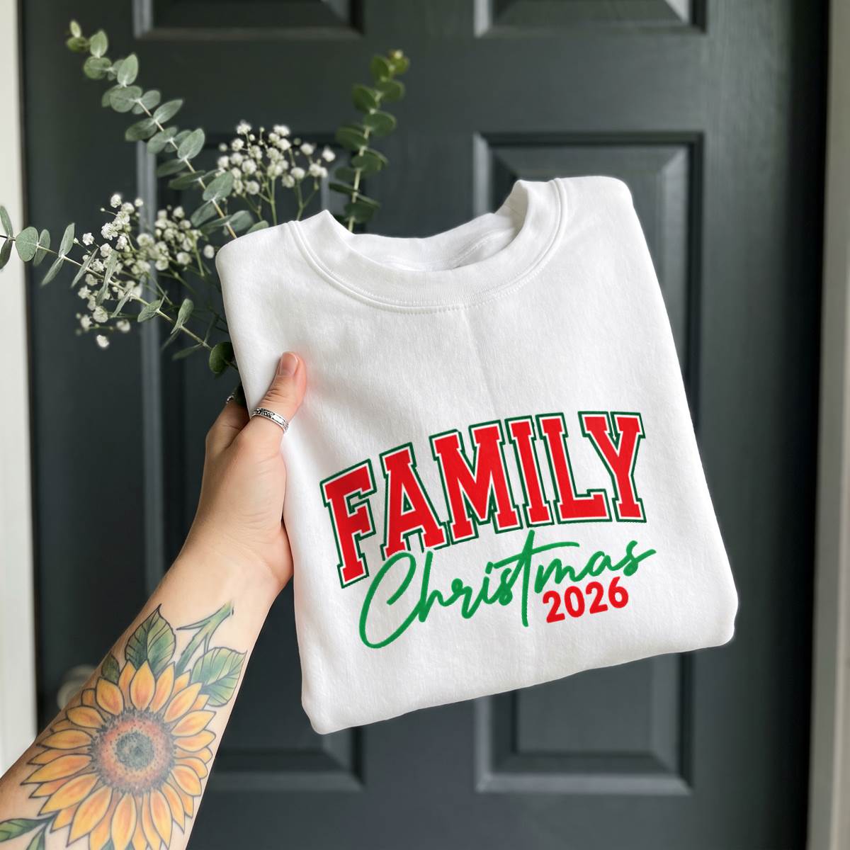 Family Christmas Shirt 2026, Matching Holiday T-Shirt, Sweatshirt & Hoodie