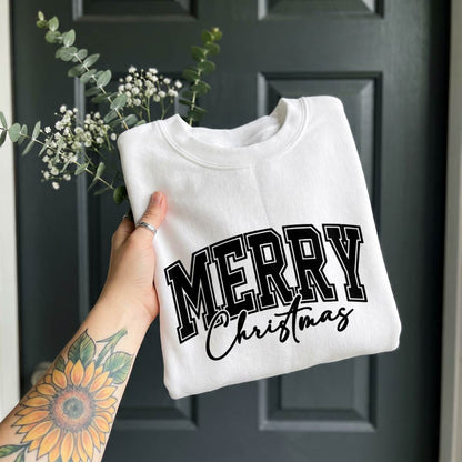 Personalized Name Christmas Varsity Shirt, Custom T-Shirt, Sweatshirt & Hoodie