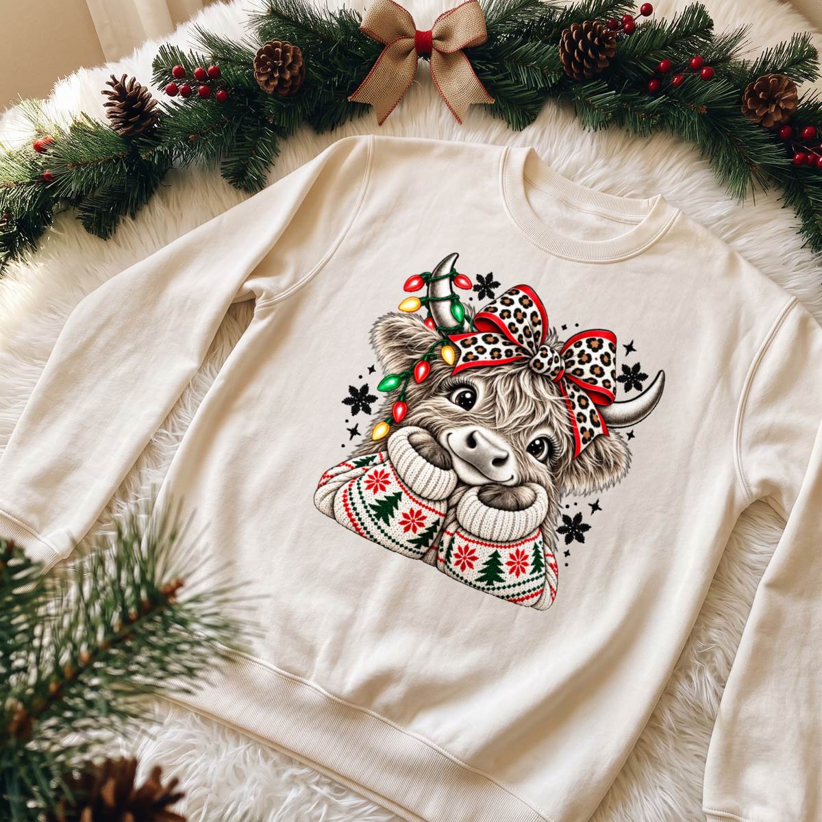 Celebrate together in a classic Family Christmas Shirt 2026 with festive red and green lettering. Available as a T-shirt, sweatshirt or hoodie in sizes S–5XL
