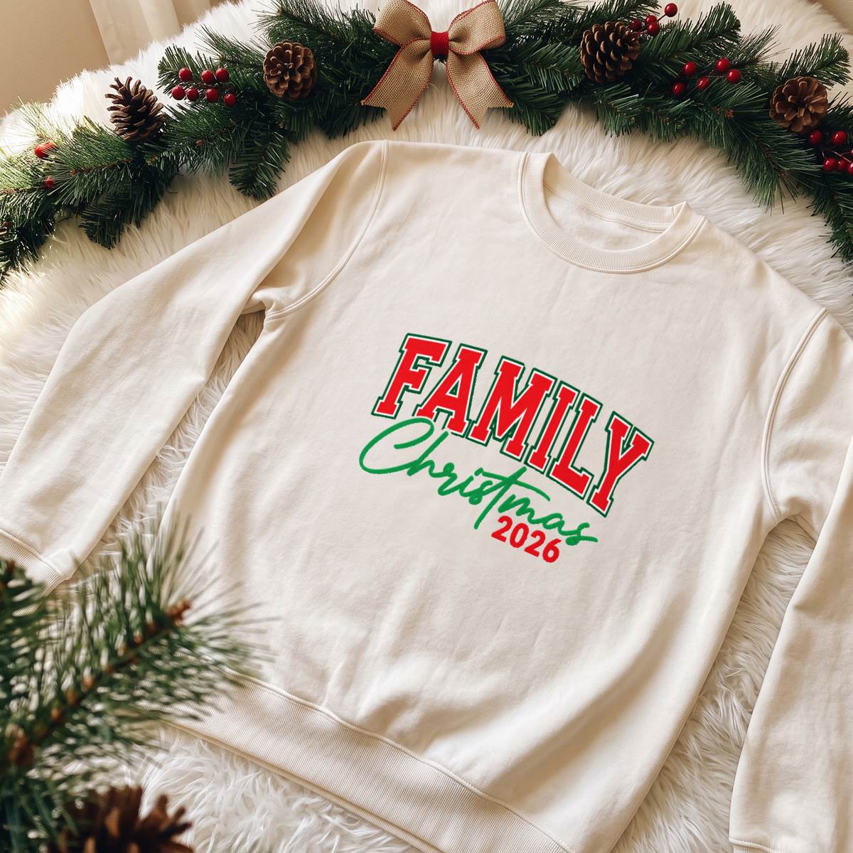 Family Christmas Shirt 2026, Matching Holiday T-Shirt, Sweatshirt & Hoodie