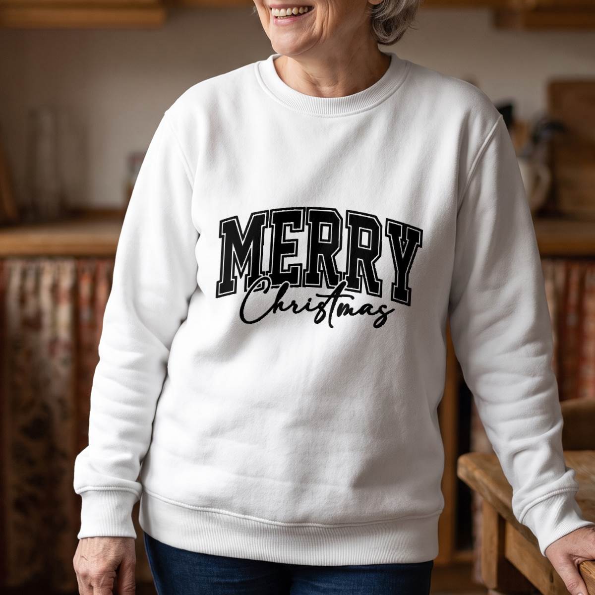 Personalized Name Christmas Varsity Shirt, Custom T-Shirt, Sweatshirt & Hoodie