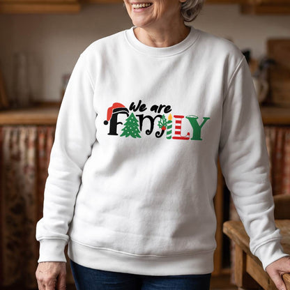 We Are Family Christmas Shirt, Matching Family T-Shirt, Sweatshirt & Hoodie, Holiday Group Outfit