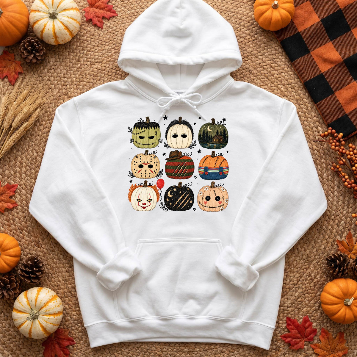 Vintage Horror Pumpkin Shirt, Spooky Monster Halloween T-Shirt, Retro Scary Sweatshirt & Hoodie, Unisex Fall Gift