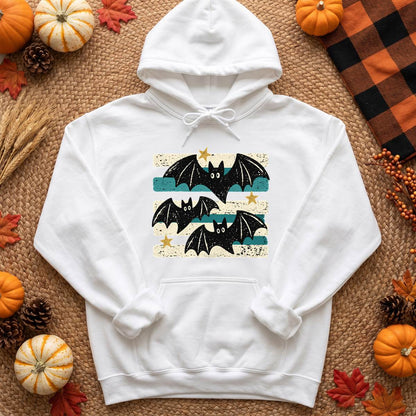 Retro Black Bat Halloween Shirt, Vintage Spooky T-Shirt, Sweatshirt & Hoodie, Halloween Gift