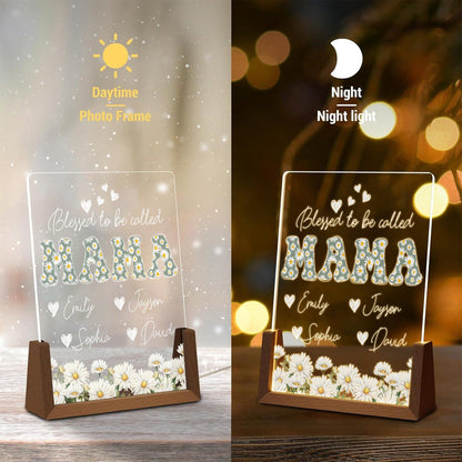 Custom Mom Lamp, Personalized Mama Gift, Blessed to Be Called Mom Light, Mother’s Day Gift from Kids, Family Name Lamp, Mothers Day Gifts - product image 4