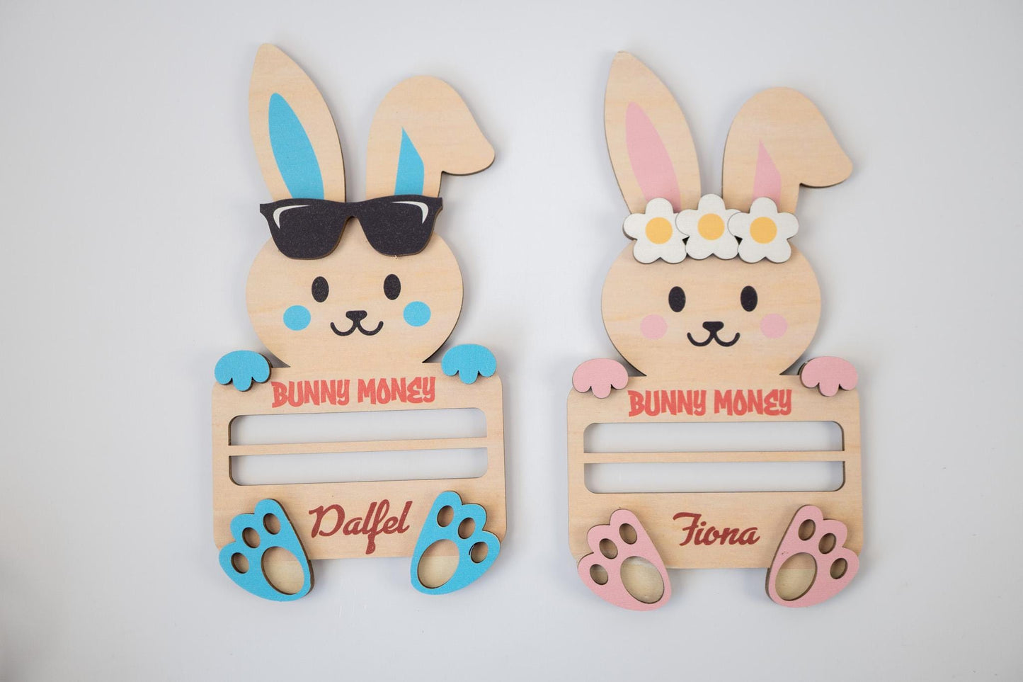 Custom Personalized Easter Bunny Money Holder – Unique Easter Gift Idea, Kids Easter Surprise, Holiday Keepsake, Fun Spring Gift - product image 5