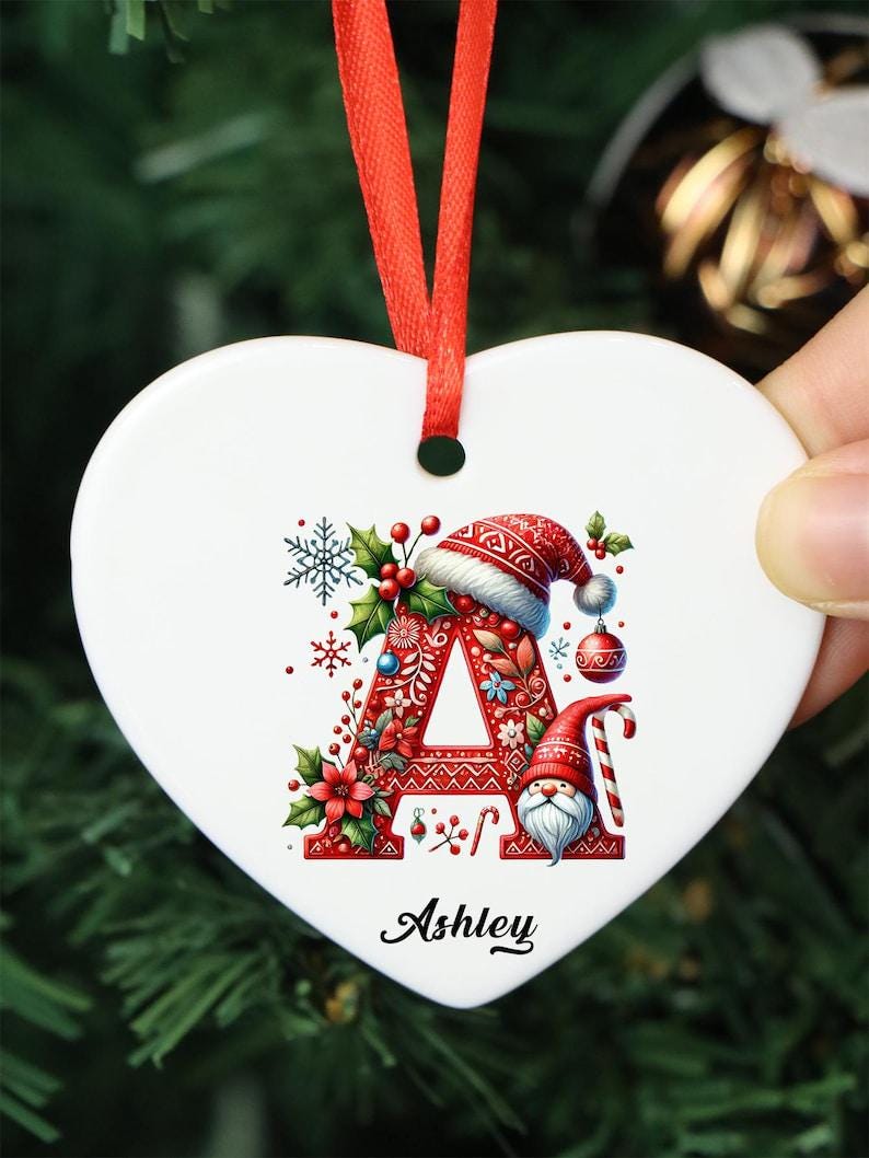 Personalized Christmas Tree Decorations 2026 | Custom Name Ornaments | Customized Holiday Gifts | Customizable Christmas Supplies - product image 3