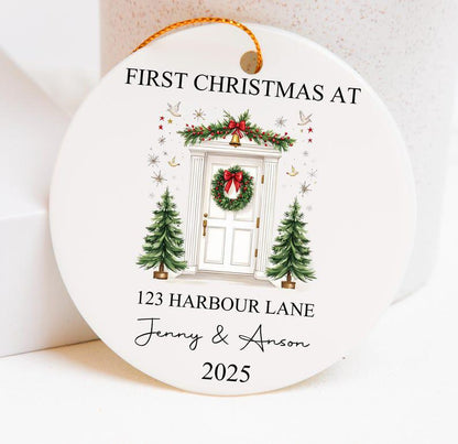 Personalized New Home Ornament 2026 | First Christmas in Our New Home Bauble | Custom Housewarming Gift | New Home Christmas Decor - main product image