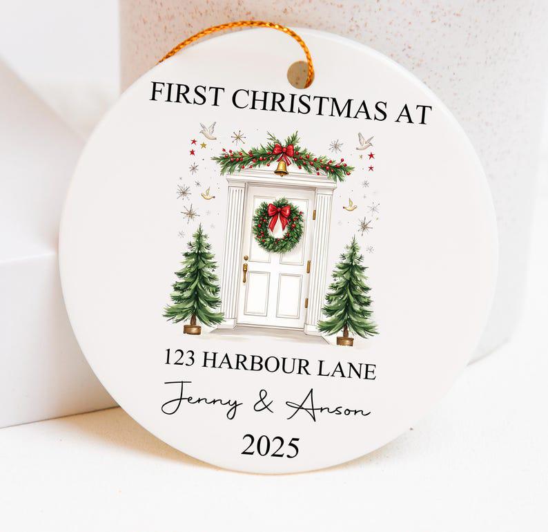 Personalized New Home Ornament 2026 | First Christmas in Our New Home Bauble | Custom Housewarming Gift | New Home Christmas Decor - main product image