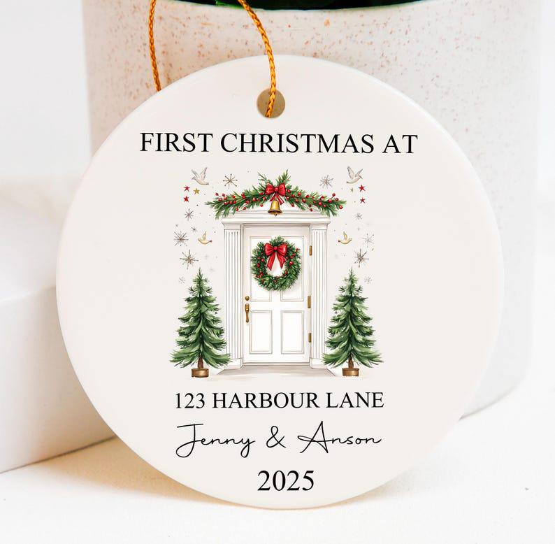 Personalized New Home Ornament 2026 | First Christmas in Our New Home Bauble | Custom Housewarming Gift | New Home Christmas Decor - product image 4