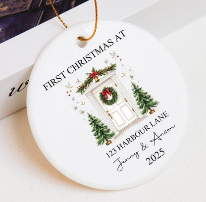 Personalized New Home Ornament 2026 | First Christmas in Our New Home Bauble | Custom Housewarming Gift | New Home Christmas Decor - product image 5