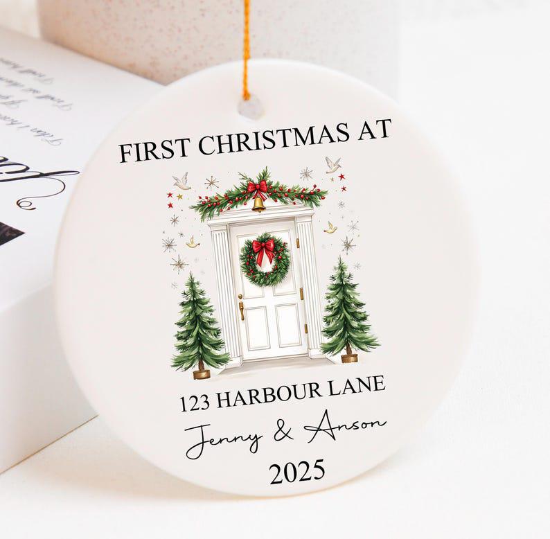 Personalized New Home Ornament 2026 | First Christmas in Our New Home Bauble | Custom Housewarming Gift | New Home Christmas Decor - product image 3