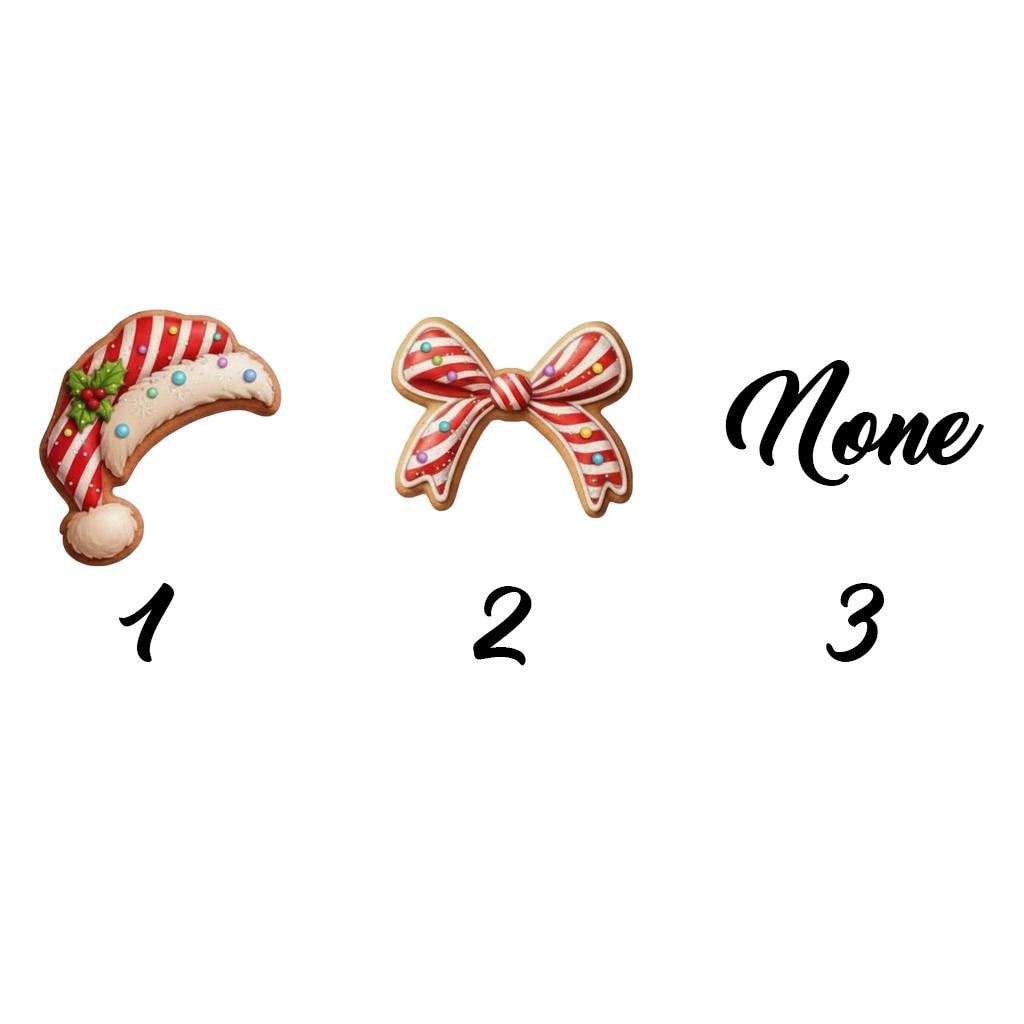 Personalized Kids Name Ornament Acrylic , Custom Stocking Tag, Gingerbread Alphabet Ornament, Christmas Gifts For Kids, Christmas Name Tag - product image 4