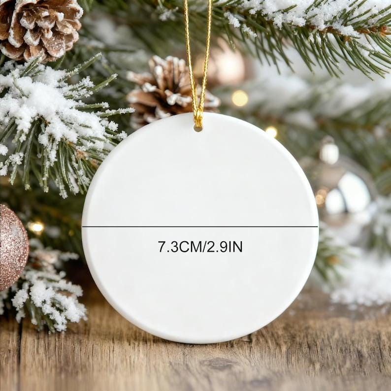 Personalized Baby Memorial Ornament, Custom Baby Loss Ornament, Miscarriage Ornament, Infant Loss Keepsake, Baby Memorial, Sympathy Gift - product image 3