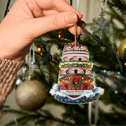 Personalized Cruise Ship Ornament 2026, Family Vacation Souvenir, Custom Names Trip Gift, Boat Travel Keepsake, Group Cruise Memory - product image 4