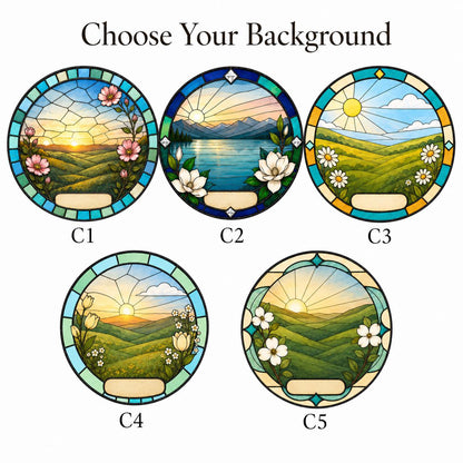 Personalized Pet Portrait Stained Glass Suncatcher – Custom Dog or Cat Gift, Pet Loss Memorial Keepsake - product image 3