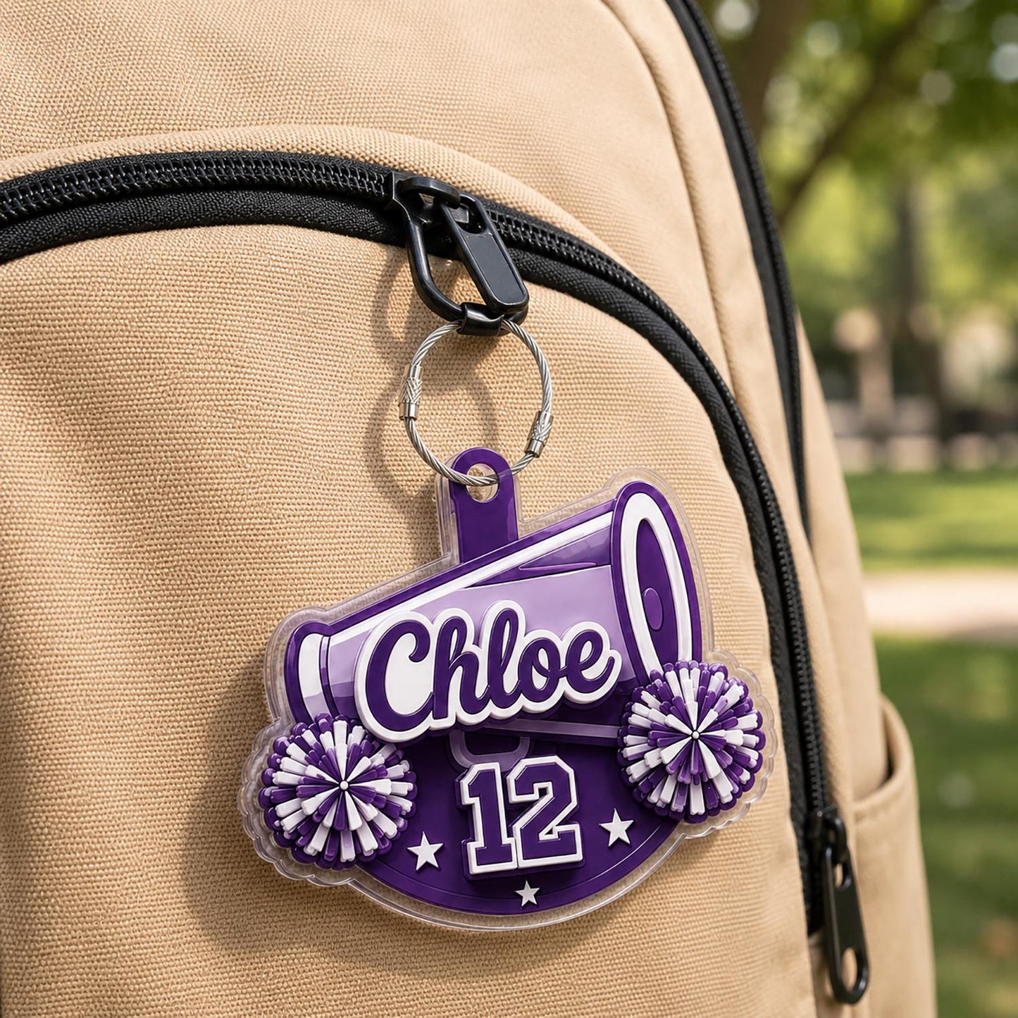 Nametag Personalized Keychain Diaper Bag Tag Lunch Box Tag Daycare Label Bag Charm Kids Keychain Name Bag Tag Luggage Tags Gift - product image 5
