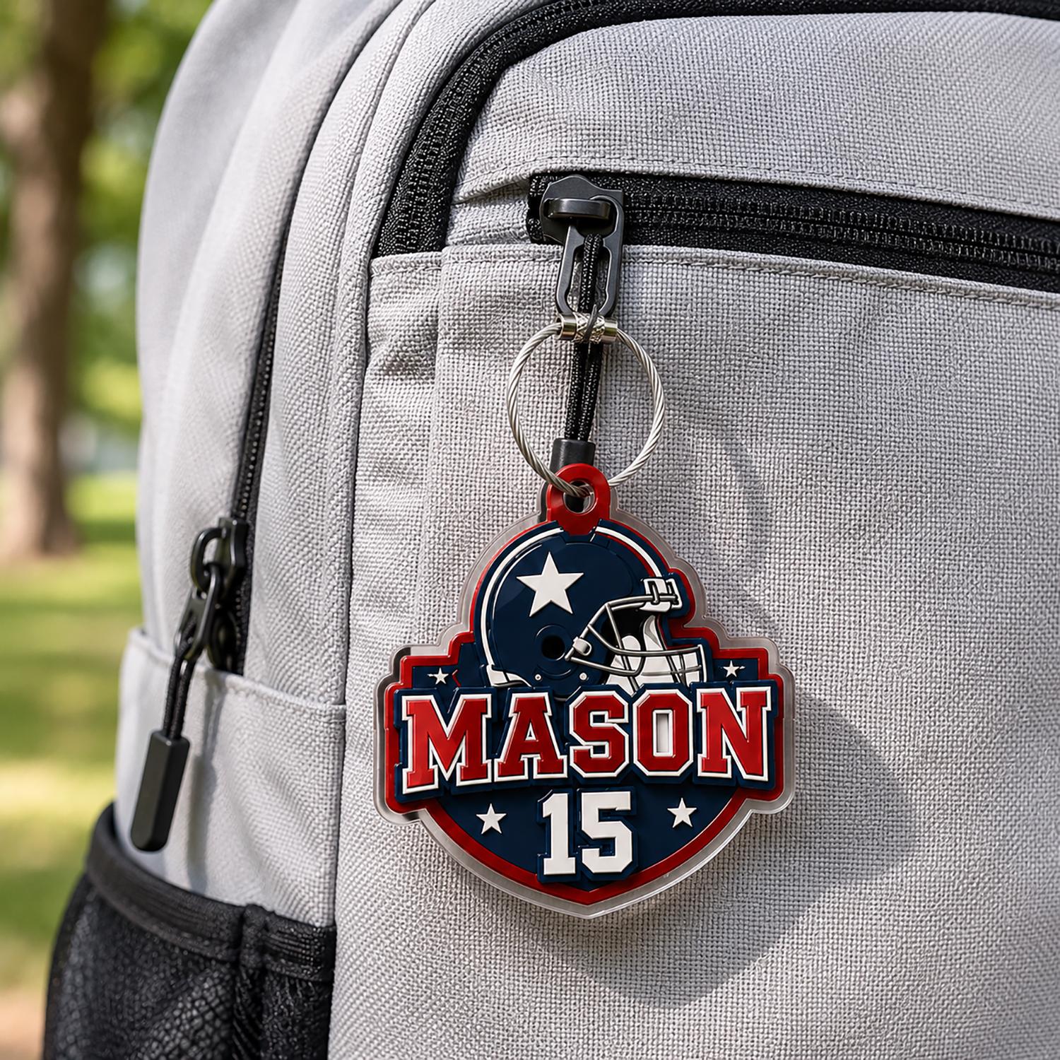 Nametag Personalized Keychain Diaper Bag Tag Lunch Box Tag Daycare Label Bag Charm Kids Keychain Name Bag Tag Luggage Tags Gift - product image 6