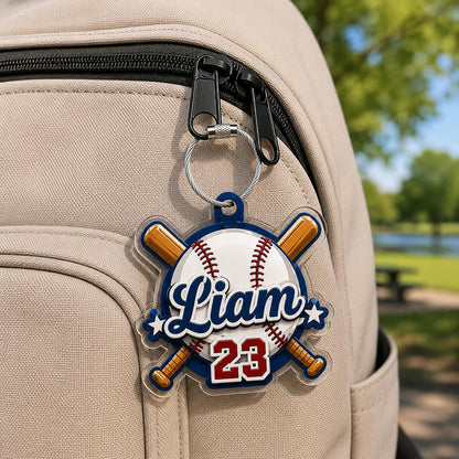 Nametag Personalized Keychain Diaper Bag Tag Lunch Box Tag Daycare Label Bag Charm Kids Keychain Name Bag Tag Luggage Tags Gift - product image 2