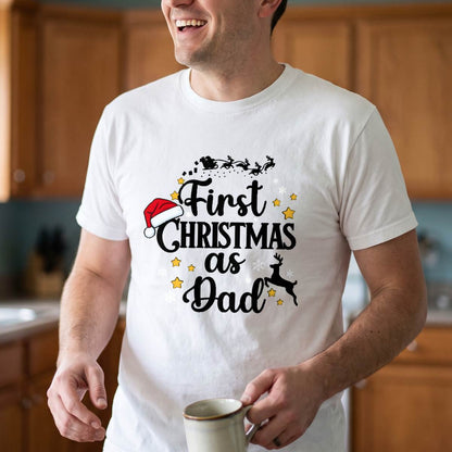 First Christmas as Mom and Dad Shirt, New Parents Holiday T-Shirt, Sweatshirt & Hoodie