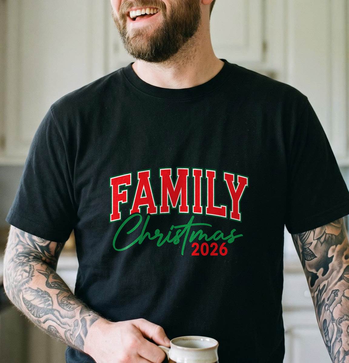 Family Christmas Shirt 2026, Matching Holiday T-Shirt, Sweatshirt & Hoodie