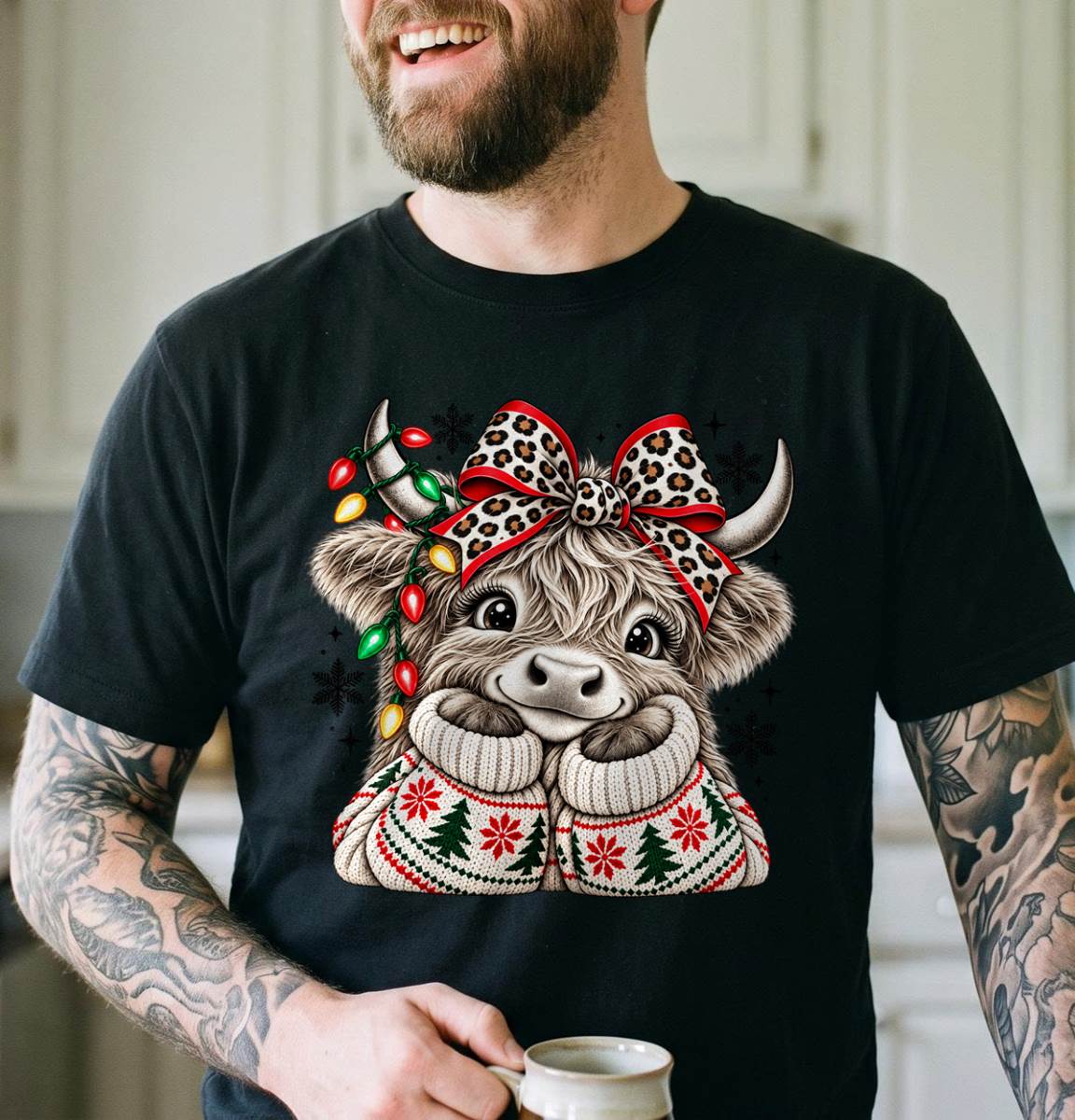 Celebrate together in a classic Family Christmas Shirt 2026 with festive red and green lettering. Available as a T-shirt, sweatshirt or hoodie in sizes S–5XL