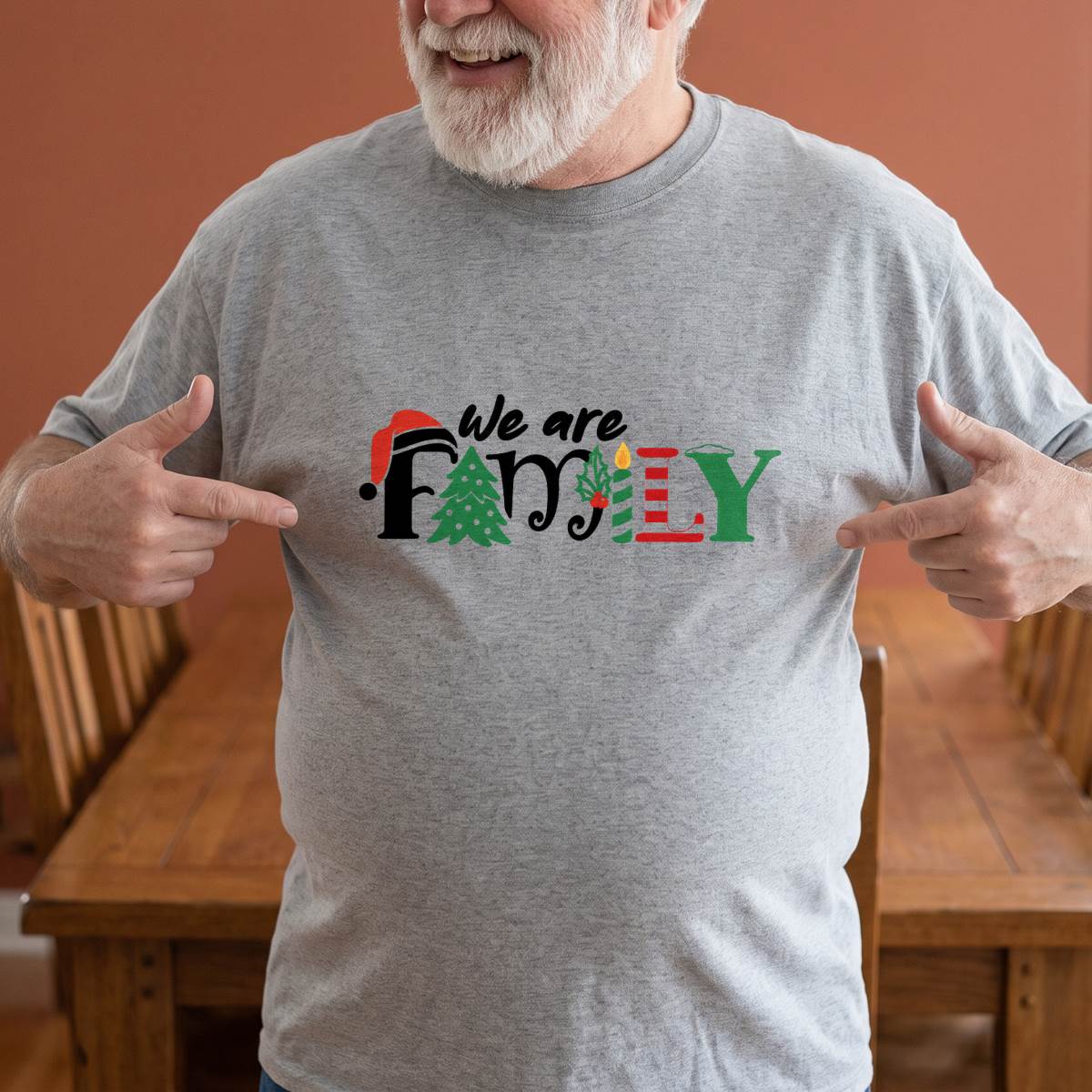 We Are Family Christmas Shirt, Matching Family T-Shirt, Sweatshirt & Hoodie, Holiday Group Outfit