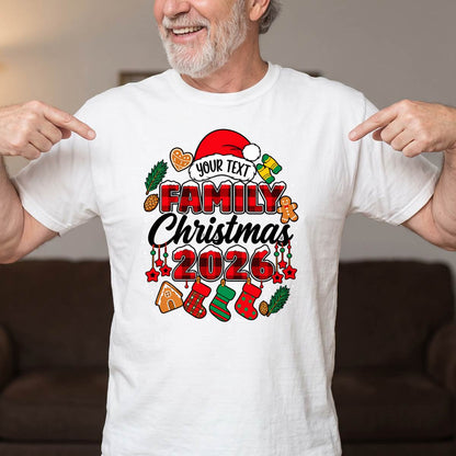 Personalized Family Christmas 2026 Shirt, Custom Family Name T-Shirt, Sweatshirt & Hoodie (Copy)
