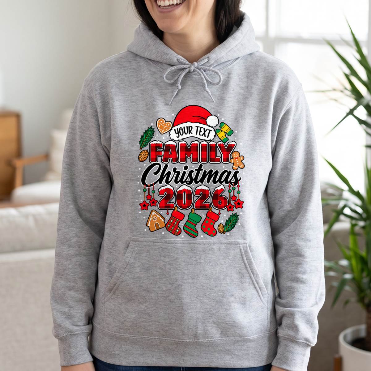 Personalized Family Christmas 2026 Shirt, Custom Family Name T-Shirt, Sweatshirt & Hoodie (Copy)