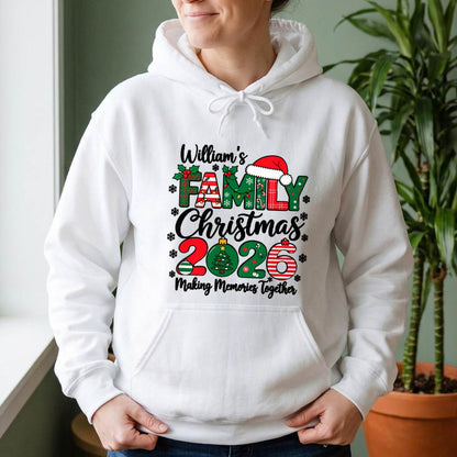 Personalized Family Christmas 2026 Shirt, Custom Name T-Shirt, Sweatshirt & Hoodie