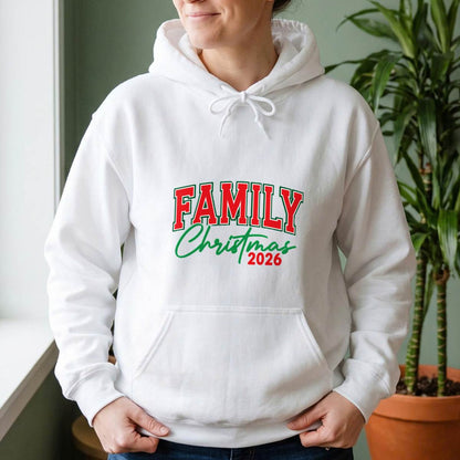 Family Christmas Shirt 2026, Matching Holiday T-Shirt, Sweatshirt & Hoodie